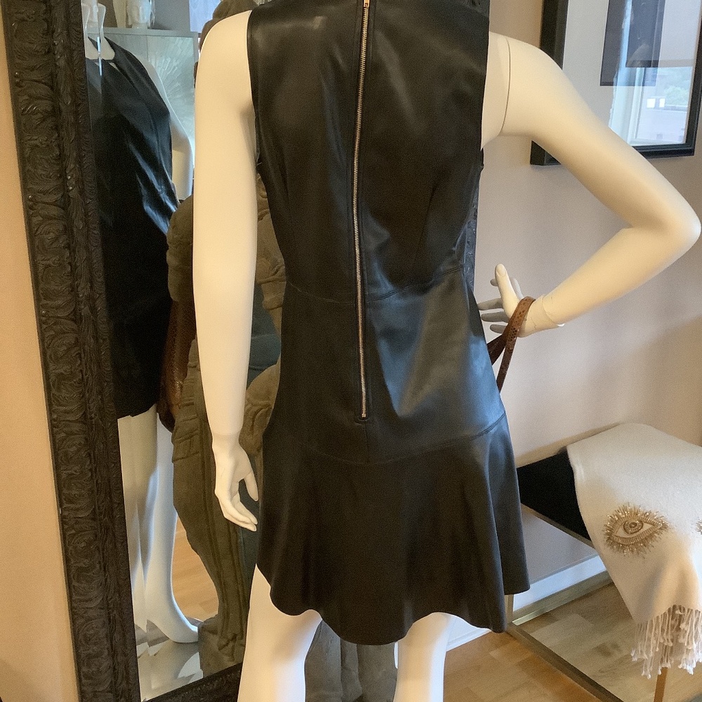 Vegan leather dress - Picture 4 of 4